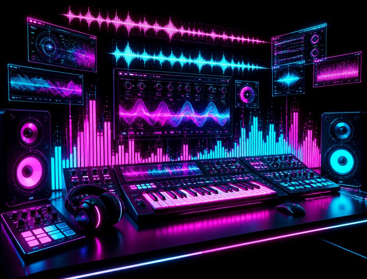 Music created with AI